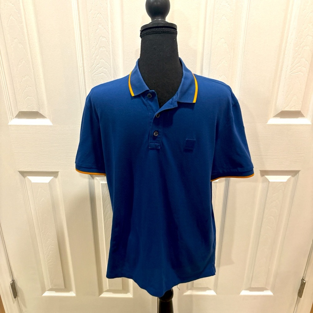 HUG BOSS Parlay mens Pima Cotton Polo Shirt size M